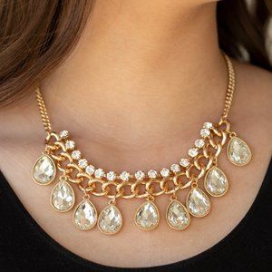 All Toget-HEIR Now Gold Necklace